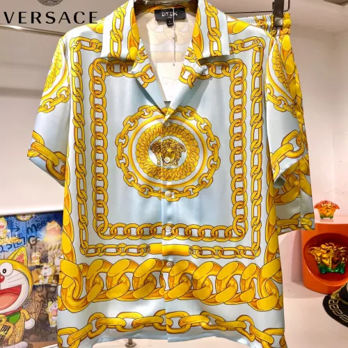 Wholesale Versace Tracksuits Short Sleeved For Men #1321447 $76.00 USD, Wholesale Quality Replica Versace Tracksuits