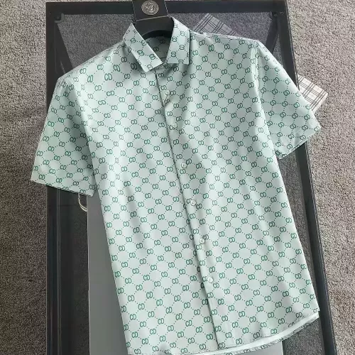 Wholesale Christian Dior Shirts Short Sleeved For Men #1321455 $36.00 USD, Wholesale Quality Replica Christian Dior Shirts