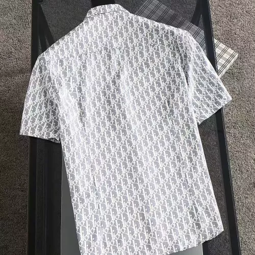 Replica Christian Dior Shirts Short Sleeved For Men #1321457 $36.00 USD for Wholesale