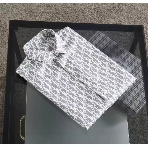 Replica Christian Dior Shirts Short Sleeved For Men #1321457 $36.00 USD for Wholesale