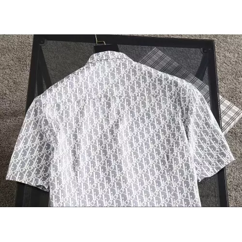 Replica Christian Dior Shirts Short Sleeved For Men #1321457 $36.00 USD for Wholesale