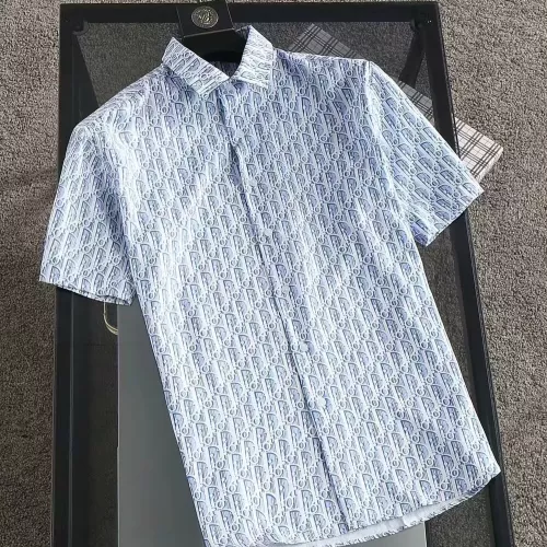 Wholesale Christian Dior Shirts Short Sleeved For Men #1321459 $36.00 USD, Wholesale Quality Replica Christian Dior Shirts
