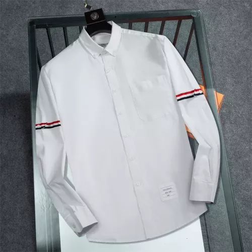 Wholesale Thom Browne TB Shirts Long Sleeved For Men #1321461 $40.00 USD, Wholesale Quality Replica Thom Browne TB Shirts