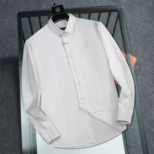 Wholesale Armani Shirts Long Sleeved For Men #1321463 $40.00 USD, Wholesale Quality Replica Armani Shirts
