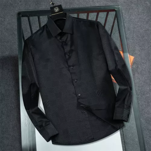 Wholesale Louis Vuitton LV Shirts Long Sleeved For Men #1321473 $48.00 USD, Wholesale Quality Replica Louis Vuitton LV Shirts