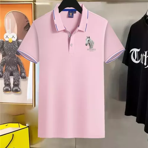 Wholesale Hermes T-Shirts Short Sleeved For Men #1321501 $45.00 USD, Wholesale Quality Replica Hermes T-Shirts