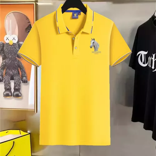 Wholesale Hermes T-Shirts Short Sleeved For Men #1321502 $45.00 USD, Wholesale Quality Replica Hermes T-Shirts