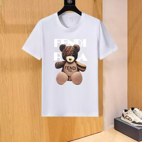 Wholesale Fendi T-Shirts Short Sleeved For Unisex #1321556 $34.00 USD, Wholesale Quality Replica Fendi T-Shirts