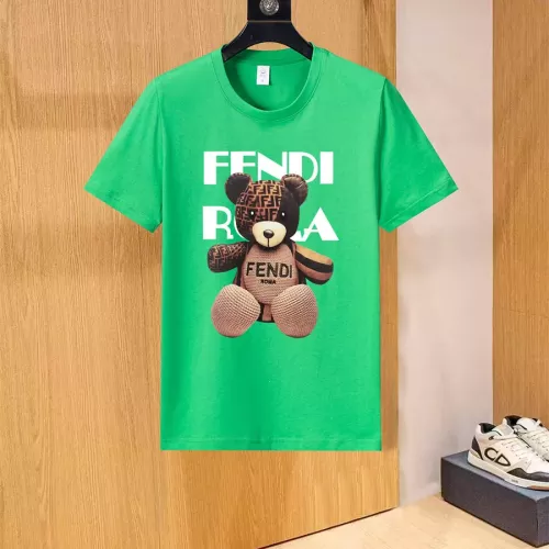Wholesale Fendi T-Shirts Short Sleeved For Unisex #1321559 $34.00 USD, Wholesale Quality Replica Fendi T-Shirts
