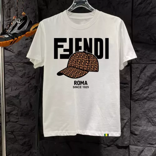 Wholesale Fendi T-Shirts Short Sleeved For Men #1321621 $40.00 USD, Wholesale Quality Replica Fendi T-Shirts