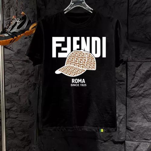 Wholesale Fendi T-Shirts Short Sleeved For Men #1321622 $40.00 USD, Wholesale Quality Replica Fendi T-Shirts