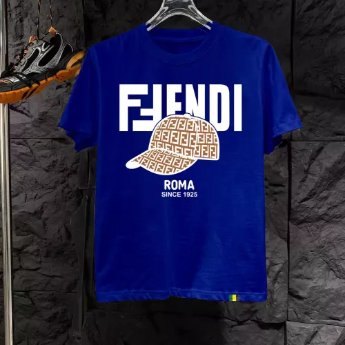 Wholesale Fendi T-Shirts Short Sleeved For Men #1321623 $40.00 USD, Wholesale Quality Replica Fendi T-Shirts