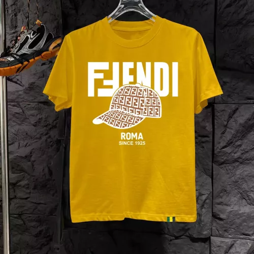 Wholesale Fendi T-Shirts Short Sleeved For Men #1321625 $40.00 USD, Wholesale Quality Replica Fendi T-Shirts