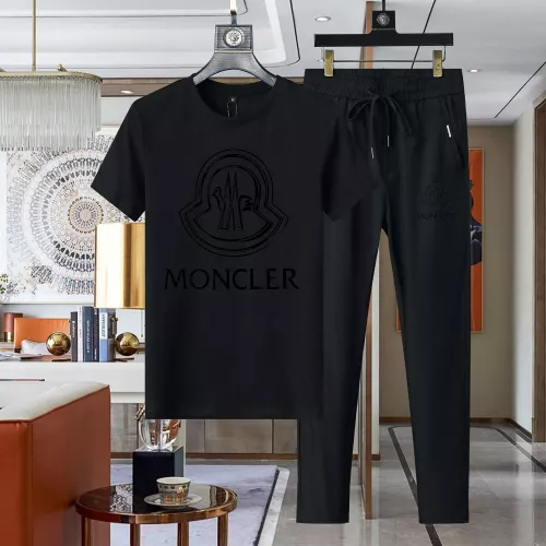 Wholesale Moncler Tracksuits Short Sleeved For Men #1321650 $64.00 USD, Wholesale Quality Replica Moncler Tracksuits