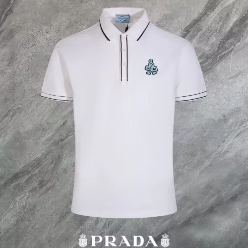 Wholesale Prada T-Shirts Short Sleeved For Men #1321662 $45.00 USD, Wholesale Quality Replica Prada T-Shirts