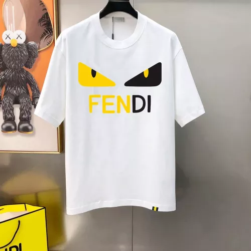 Wholesale Fendi T-Shirts Short Sleeved For Men #1321715 $40.00 USD, Wholesale Quality Replica Fendi T-Shirts