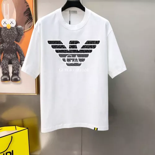 Wholesale Armani T-Shirts Short Sleeved For Men #1321792 $40.00 USD, Wholesale Quality Replica Armani T-Shirts
