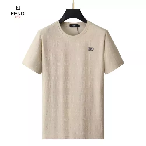 Wholesale Fendi T-Shirts Short Sleeved For Men #1321867 $29.00 USD, Wholesale Quality Replica Fendi T-Shirts