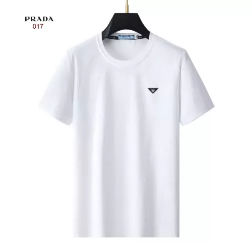 Wholesale Prada T-Shirts Short Sleeved For Men #1321878 $29.00 USD, Wholesale Quality Replica Prada T-Shirts