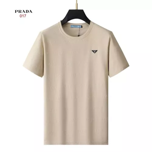 Wholesale Prada T-Shirts Short Sleeved For Men #1321879 $29.00 USD, Wholesale Quality Replica Prada T-Shirts