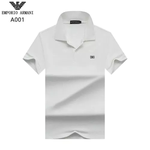 Wholesale Armani T-Shirts Short Sleeved For Men #1321917 $32.00 USD, Wholesale Quality Replica Armani T-Shirts