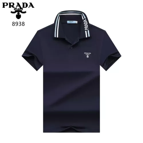 Wholesale Prada T-Shirts Short Sleeved For Men #1321935 $32.00 USD, Wholesale Quality Replica Prada T-Shirts