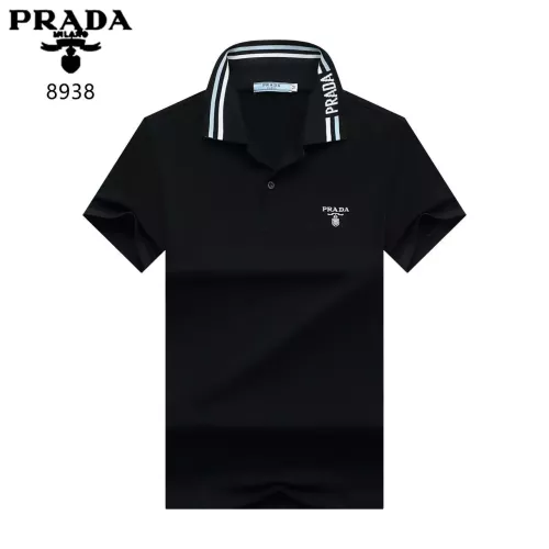 Wholesale Prada T-Shirts Short Sleeved For Men #1321936 $32.00 USD, Wholesale Quality Replica Prada T-Shirts