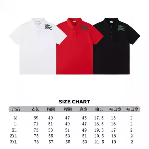 Replica Burberry T-Shirts Short Sleeved For Men #1321958 $39.00 USD for Wholesale