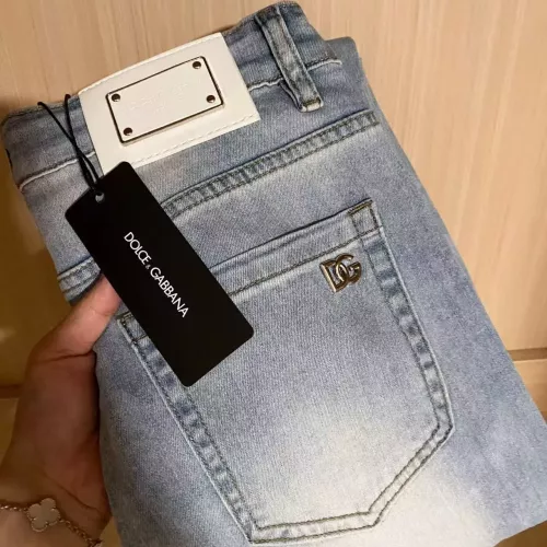 Wholesale Dolce &amp; Gabbana D&amp;G Jeans For Men #1321975 $48.00 USD, Wholesale Quality Replica Dolce &amp; Gabbana D&amp;G Jeans