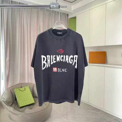 Wholesale Balenciaga T-Shirts Short Sleeved For Unisex #1322107 $45.00 USD, Wholesale Quality Replica Balenciaga T-Shirts