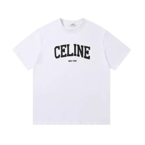 Wholesale Celine T-Shirts Short Sleeved For Unisex #1322432 $34.00 USD, Wholesale Quality Replica Celine T-Shirts