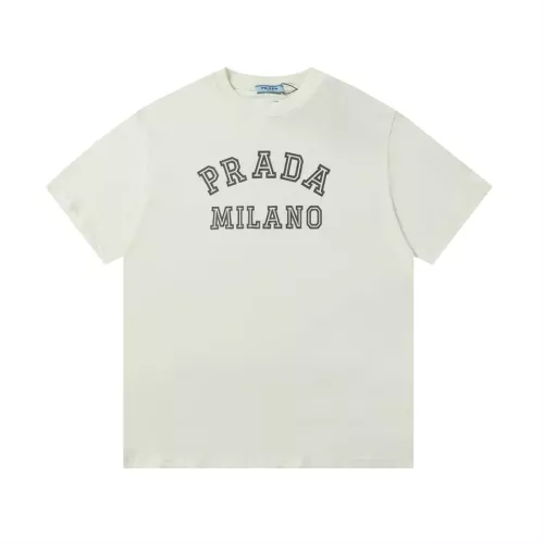 Wholesale Prada T-Shirts Short Sleeved For Unisex #1322576 $32.00 USD, Wholesale Quality Replica Prada T-Shirts