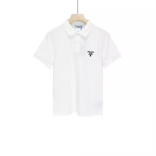 Wholesale Prada T-Shirts Short Sleeved For Men #1322586 $38.00 USD, Wholesale Quality Replica Prada T-Shirts