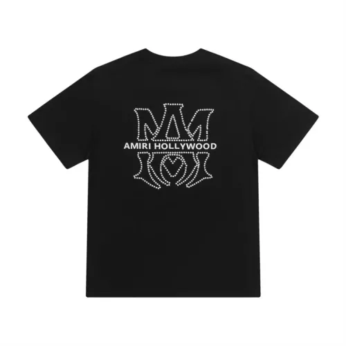 Wholesale Amiri T-Shirts Short Sleeved For Unisex #1322727 $38.00 USD, Wholesale Quality Replica Amiri T-Shirts