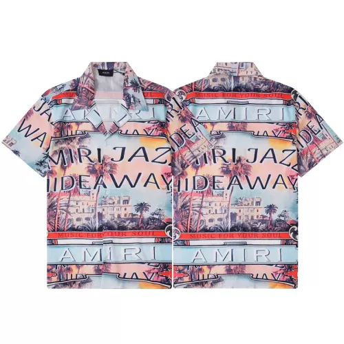 Wholesale Amiri Shirts Short Sleeved For Men #1322745 $32.00 USD, Wholesale Quality Replica Amiri Shirts