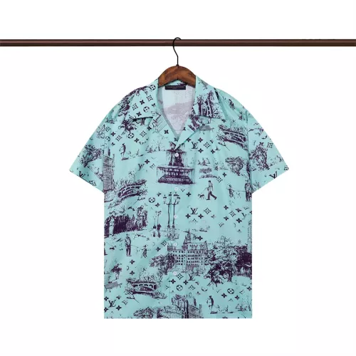Wholesale Louis Vuitton LV Shirts Short Sleeved For Men #1322755 $32.00 USD, Wholesale Quality Replica Louis Vuitton LV Shirts