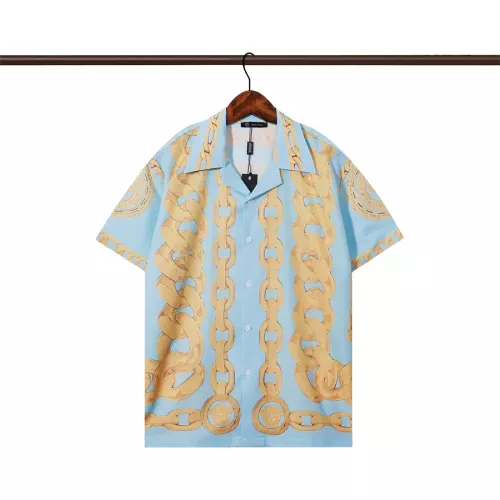 Wholesale Versace Shirts Short Sleeved For Men #1322763 $32.00 USD, Wholesale Quality Replica Versace Shirts