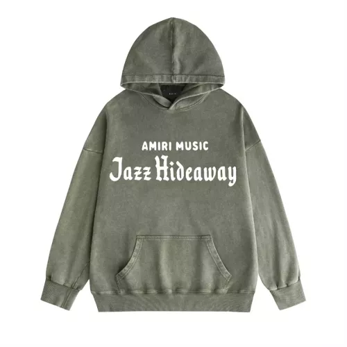 Wholesale Amiri Hoodies Long Sleeved For Unisex #1322770 $56.00 USD, Wholesale Quality Replica Amiri Hoodies
