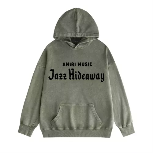 Wholesale Amiri Hoodies Long Sleeved For Unisex #1322771 $56.00 USD, Wholesale Quality Replica Amiri Hoodies