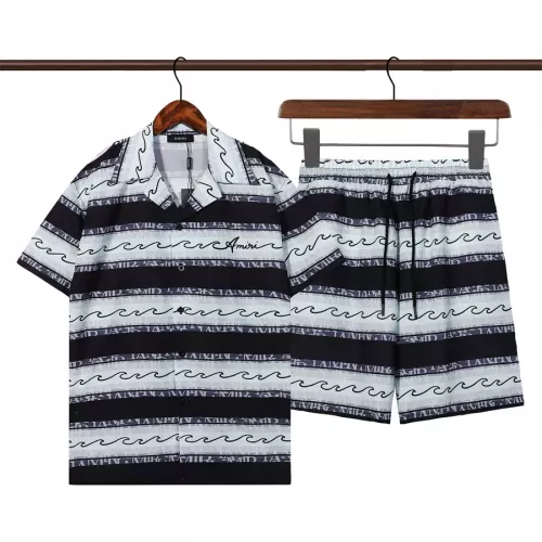 Wholesale Amiri Tracksuits Short Sleeved For Men #1322811 $52.00 USD, Wholesale Quality Replica Amiri Tracksuits