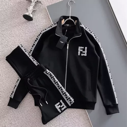 Wholesale Fendi Tracksuits Long Sleeved For Men #1322923 $96.00 USD, Wholesale Quality Replica Fendi Tracksuits
