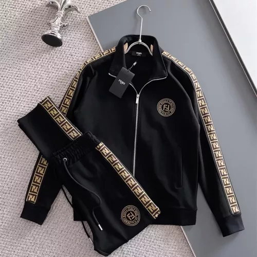 Wholesale Fendi Tracksuits Long Sleeved For Men #1322924 $96.00 USD, Wholesale Quality Replica Fendi Tracksuits
