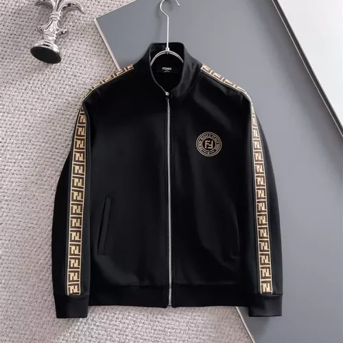 Replica Fendi Tracksuits Long Sleeved For Men #1322924 $96.00 USD for Wholesale