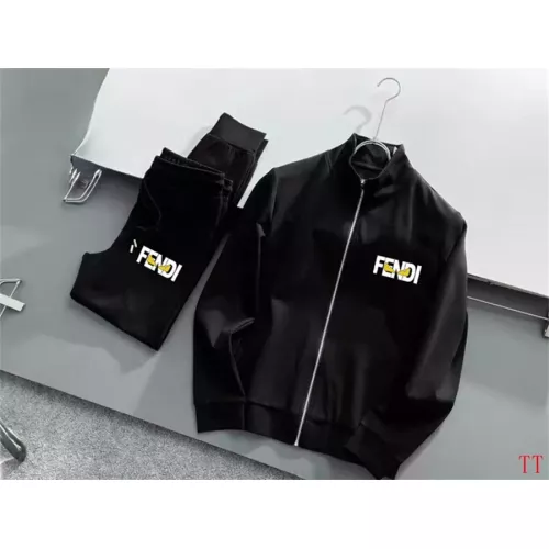 Wholesale Fendi Tracksuits Long Sleeved For Men #1322925 $96.00 USD, Wholesale Quality Replica Fendi Tracksuits