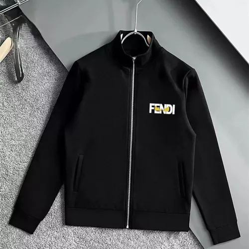 Replica Fendi Tracksuits Long Sleeved For Men #1322925 $96.00 USD for Wholesale