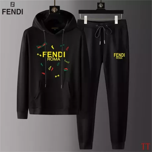 Wholesale Fendi Tracksuits Long Sleeved For Men #1322927 $92.00 USD, Wholesale Quality Replica Fendi Tracksuits