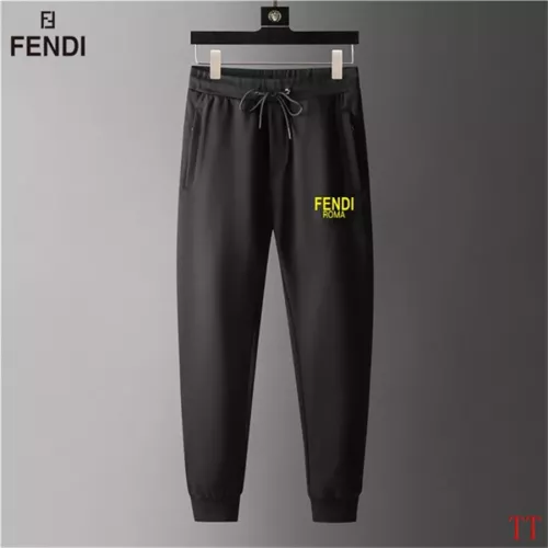 Replica Fendi Tracksuits Long Sleeved For Men #1322927 $92.00 USD for Wholesale