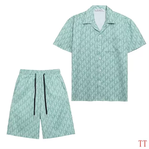 Wholesale Christian Dior Tracksuits Short Sleeved For Men #1322937 $52.00 USD, Wholesale Quality Replica Christian Dior Tracksuits