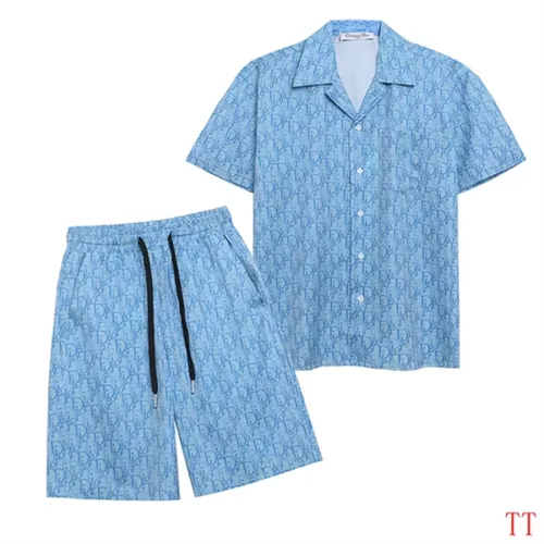 Wholesale Christian Dior Tracksuits Short Sleeved For Men #1322938 $52.00 USD, Wholesale Quality Replica Christian Dior Tracksuits