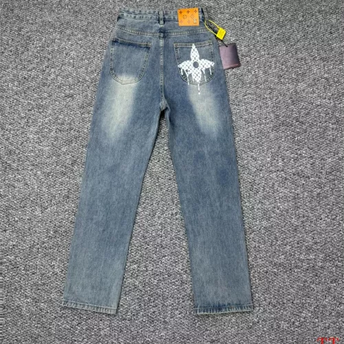 Wholesale Louis Vuitton LV Jeans For Men #1322973 $60.00 USD, Wholesale Quality Replica Louis Vuitton LV Jeans